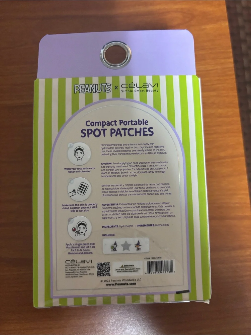 Snoopy Spot Patches - Compact Portable Hydrocolloid Patches